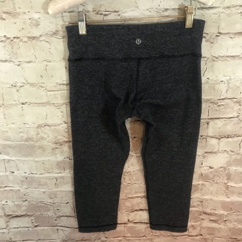 Lululemon Wunder Under Mini Stripe Crop Capri Legging - Picture 8 of 12